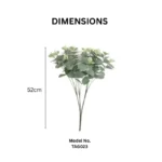 Artificial Eucalyptus Leaf Bundle  - Image 2