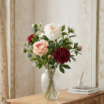 2 Branch Artificial Peony Stem 