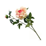 2 Branch Artificial Peony Stem  - Image 7