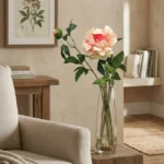 2 Branch Artificial Peony Stem  - Image 8