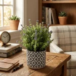 Artificial Mini Blossom Grass Pot - Image 8