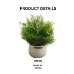 Artificial Fern Potted Arrangement - Image 2
