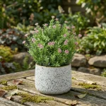 Artificial Mini Blossom Grass Pot - Image 14