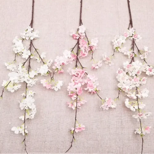 Artificial Cherry Blossom Branch 