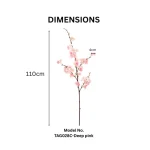 Artificial Cherry Blossom Branch  - Image 3