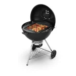 Large Kettle Charcoal BBQ Grill with Lid - Image 5