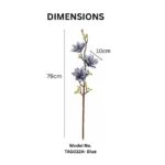 Artificial Clematis Flower Spray  - Image 2