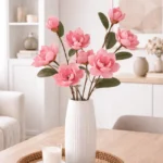 Artificial Foam Magnolia Blossom Stem  - Image 7