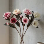 Artificial Foam Magnolia Flower Stem 