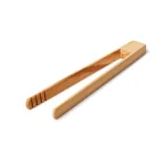 Wooden Handle BBQ Tongs