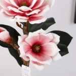 Premium Real Touch Artificial Foam Magnolia Flower Stem  - Image 5