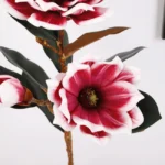 Premium Real Touch Artificial Foam Magnolia Flower Stem  - Image 11