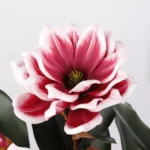 Premium Real Touch Artificial Foam Magnolia Flower Stem  - Image 10