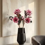 Premium Real Touch Artificial Foam Magnolia Flower Stem  - Image 13