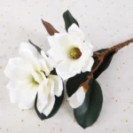 Premium Real Touch Artificial Foam Magnolia Flower Stem  - Image 23