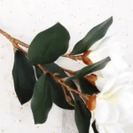 Premium Real Touch Artificial Foam Magnolia Flower Stem  - Image 24