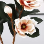 Premium Real Touch Artificial Foam Magnolia Flower Stem  - Image 17