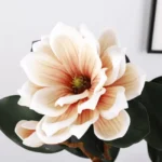 Premium Real Touch Artificial Foam Magnolia Flower Stem  - Image 18