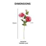 Artificial Dahlia Spray Stem  - Image 15