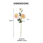 Artificial Dahlia Spray Stem  - Image 12