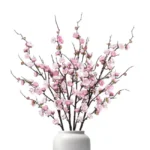 Artificial Cherry Blossom Branch - Image 4