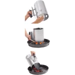 Heavy Duty Stainless Steel Charcoal Starter Chimney - Image 9