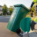 Spare Wheel for Waste Bin 120L - Image 2