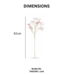 Artificial Baby’s Breath Gypsophila Stem  - Image 11