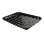 Porcelain Enamel BBQ Grill Wok Pan