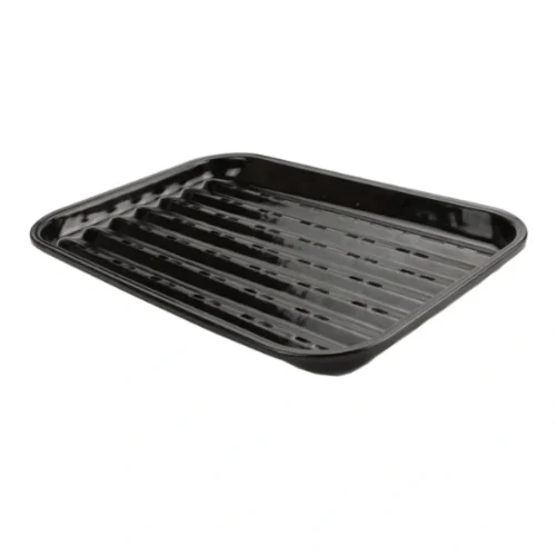Porcelain Enamel BBQ Grill Wok Pan