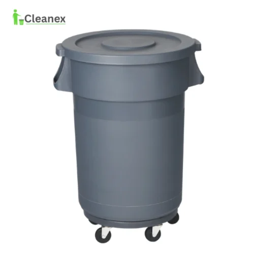 circular waste bin
