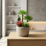 Artificial Succulent Potted Arrangement Tree Form - Image 5