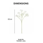 Artificial Baby’s Breath Gypsophila Stem  - Image 16