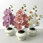 Artificial Phalaenopsis Orchid Pot