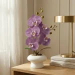 Artificial Phalaenopsis Orchid Pot - Image 5