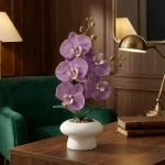 Artificial Phalaenopsis Orchid Pot - Image 4