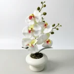 Artificial Phalaenopsis Orchid Pot - Image 7