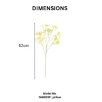 Artificial Baby’s Breath Gypsophila Stem  - Image 25