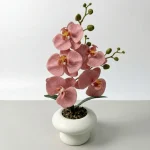 Artificial Phalaenopsis Orchid Pot - Image 11