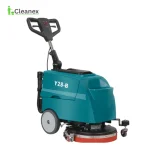 push behind floor scrubber