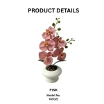 Artificial Phalaenopsis Orchid Pot - Image 10