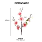 Artificial Cosmos Flower Stem  - Image 6