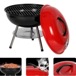 Compact Kettle Charcoal BBQ Grill  - Image 5