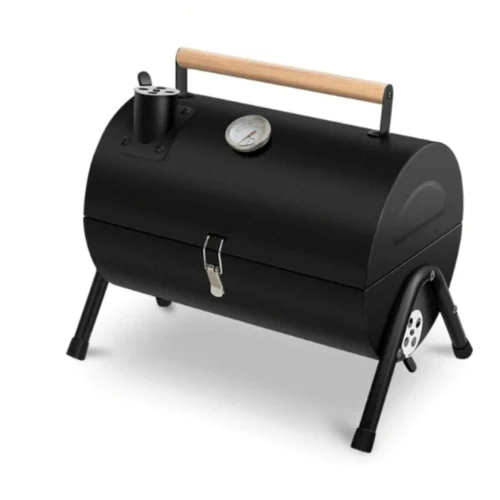 Twin Barrel Charcoal BBQ Grill