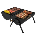Twin Barrel Charcoal BBQ Grill - Image 6