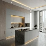 TAITA Premium Fabric Grey Decorative HDHMR Board - Image 7