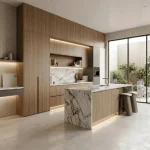 TAITA Premium Natural Walnut Melamine HDHMR Board - Image 6