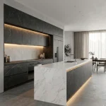 TAITA Premium Luxury Marble Grey Melamine HDHMR Board - Image 6