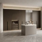 TAITA Premium Dark Goldish Badge Stone Finish Decorative HDHMR Board - Image 7