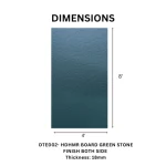 TAITA Premium Green Stone Finish Decorative HDHMR Board - Image 2